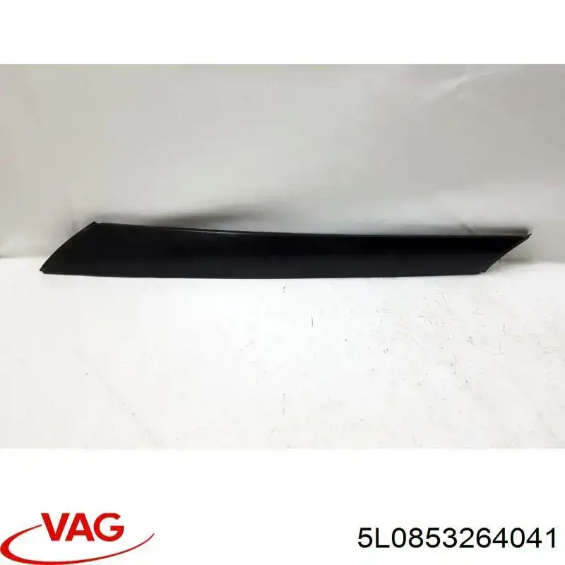 Накладка стійки кузова зовнішня, передня права VAG 5L0853264041 ціна, від 67.14 USD