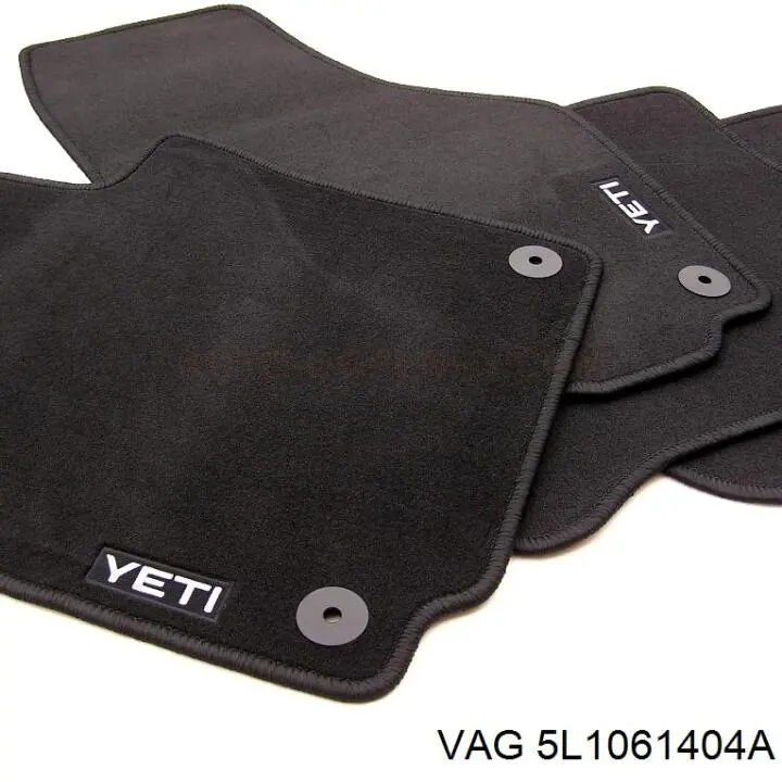 Комплект килимків VAG 5L1061404A ціна, від 11.29 USD