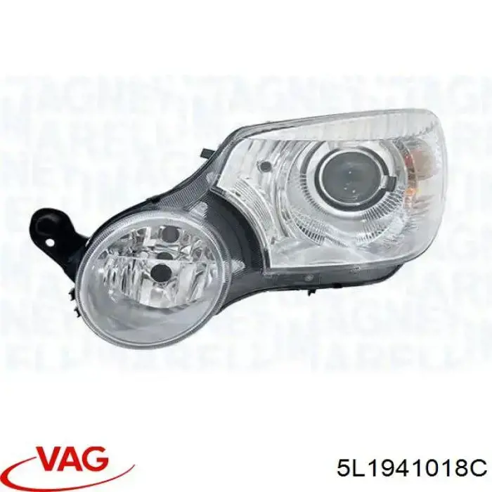 Купити 5L1941018C VAG Права блок фара