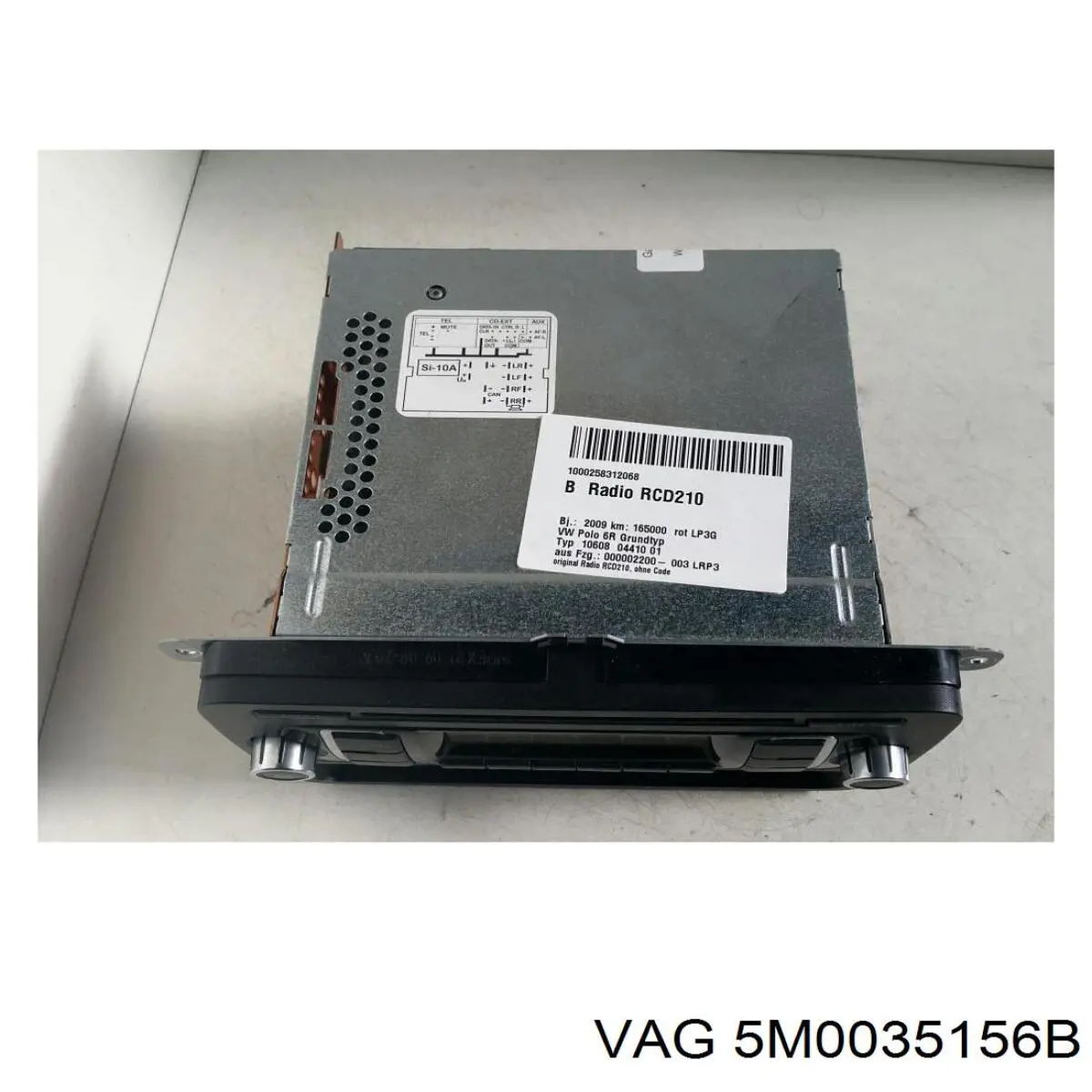  VAG 5M0035156B ціна, від 40.54 USD