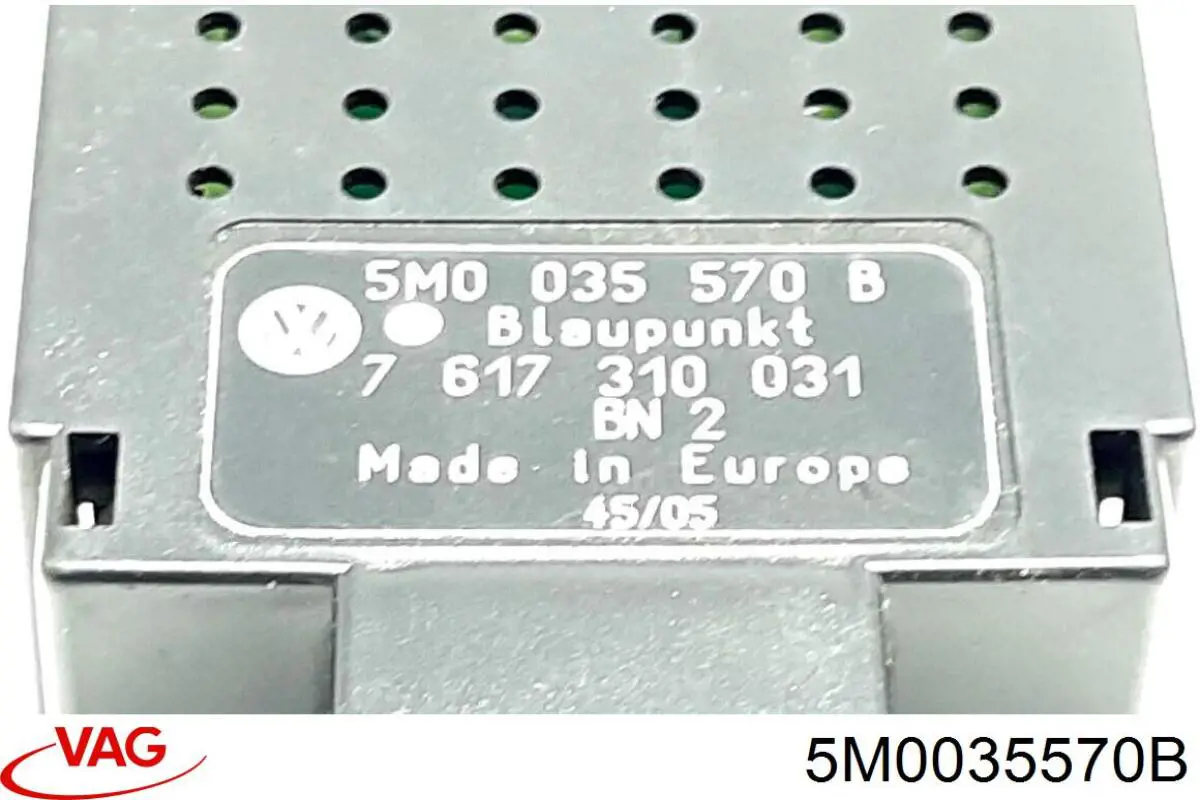 Підсилювач сигналу антени Volkswagen Golf 6 (5K1) (Фольцваген Гольф)