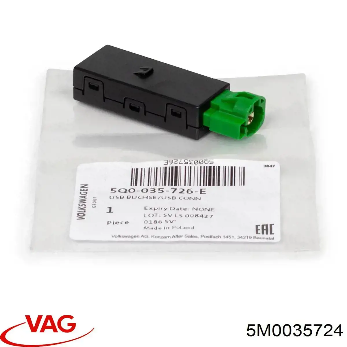  5M0035724 VAG