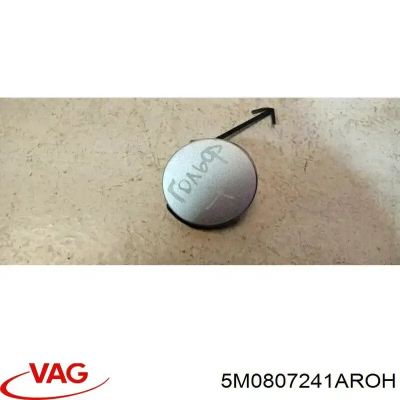 Заглушка бампера буксирувального гака, передня VAG 5M0807241AGRU ціна, від 35.20 USD