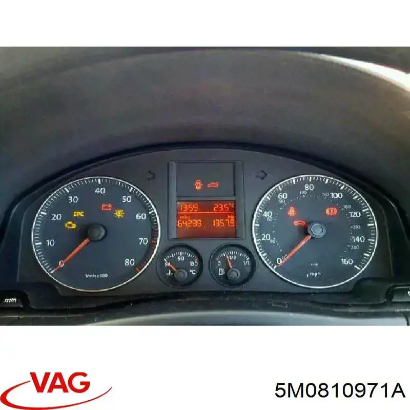  VAG 5M0810971A ціна, від 38.37 USD