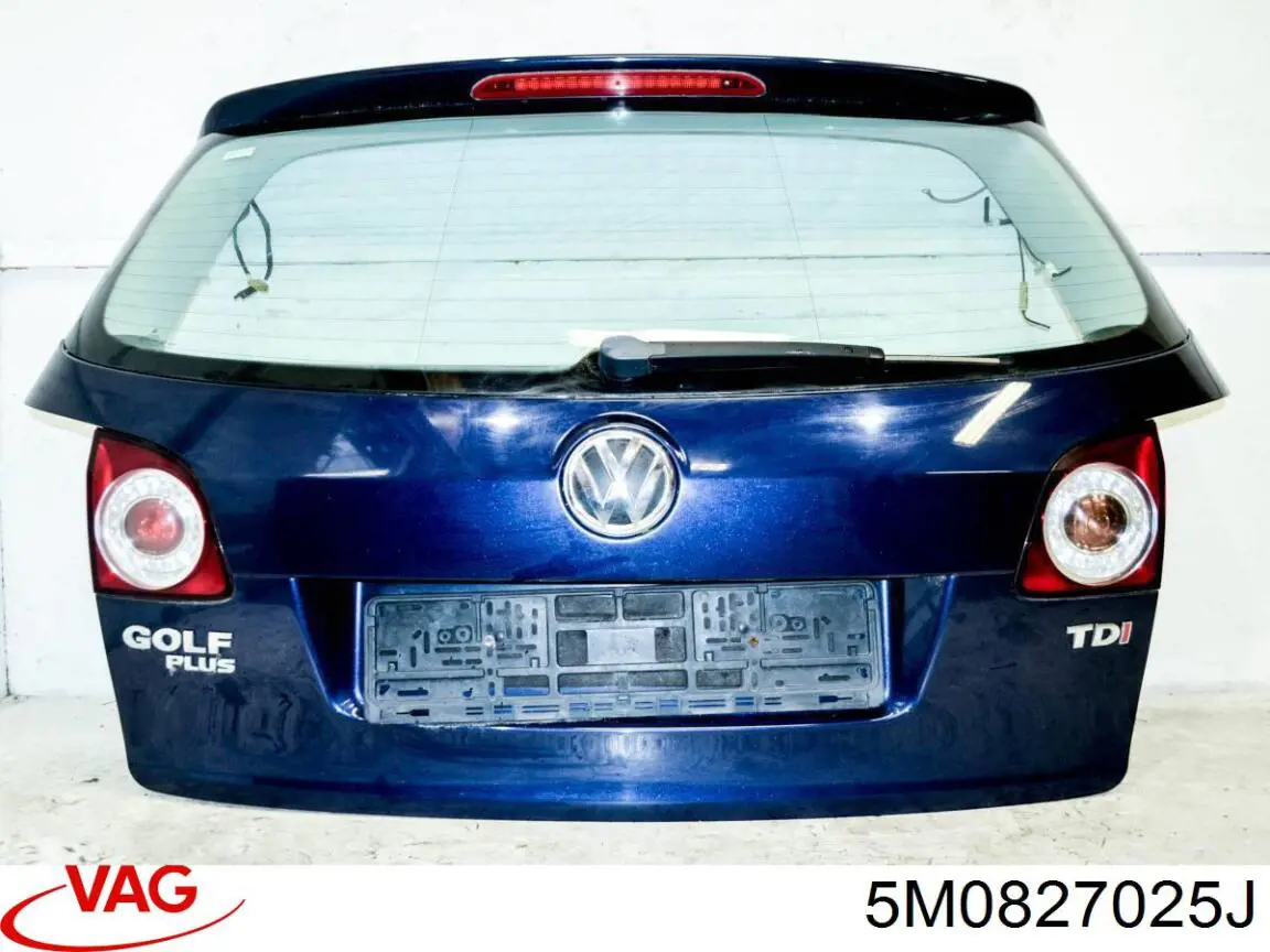 Двері задні, багажні (3-і)/(5-і) (ляда) Volkswagen Golf PLUS 6 (521) (Фольцваген Гольф)