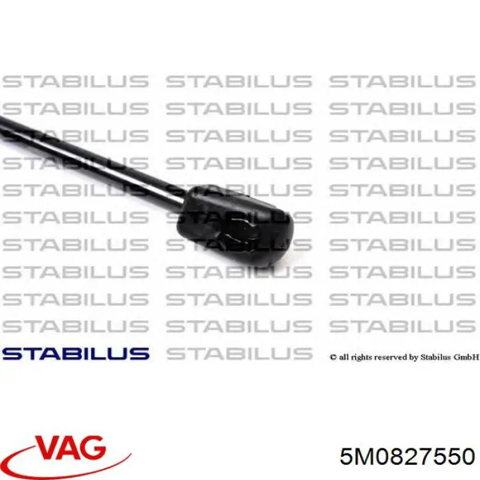 Купити 5M0827550 VAG Амортизатор двері багажника