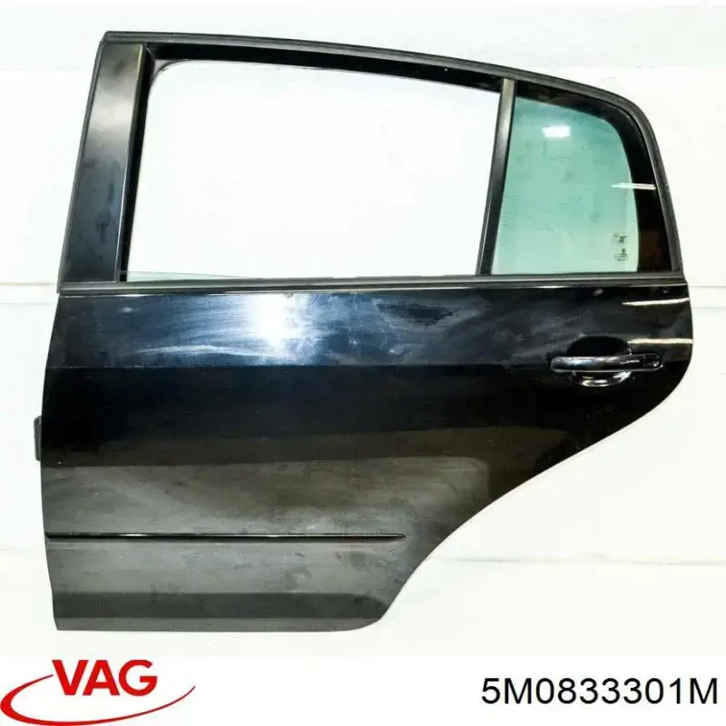 5M0833301L VAG Двері пасажирськи задні ліві