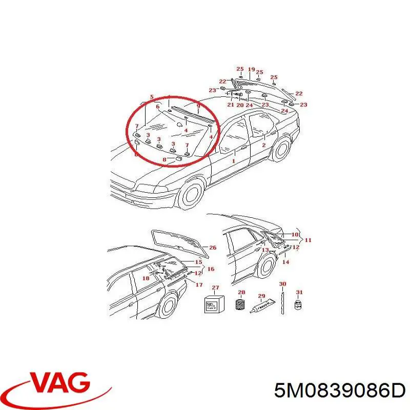5M0839086D VAG 