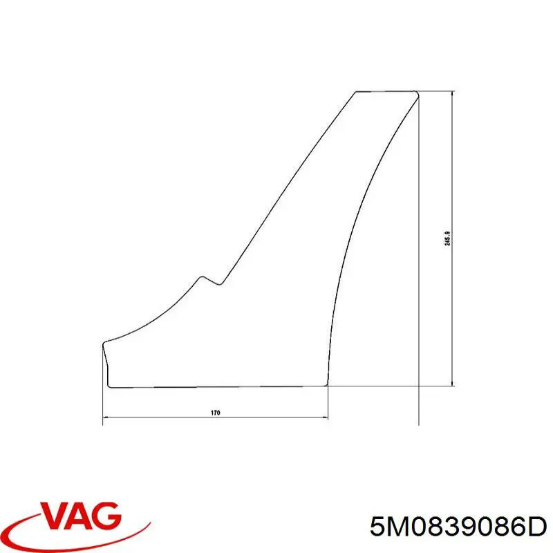  5M0839086D VAG