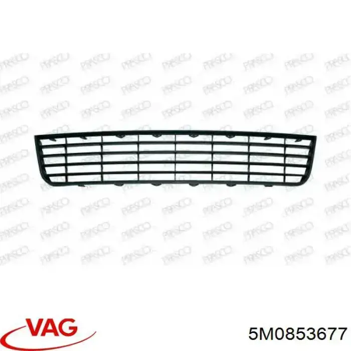 Купити 5M0853677 VAG Решітка переднього бампера, центральна