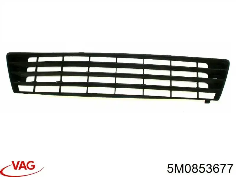 Решітка переднього бампера, центральна VAG 5M0853677 ціна, від 17.87 USD