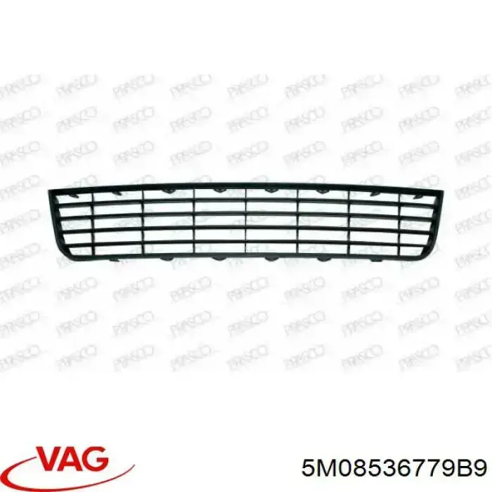 Решітка переднього бампера, центральна PVW07072GAN Signeda