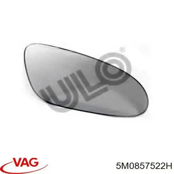 3C0857522C VAG Дзеркальний елемент правий