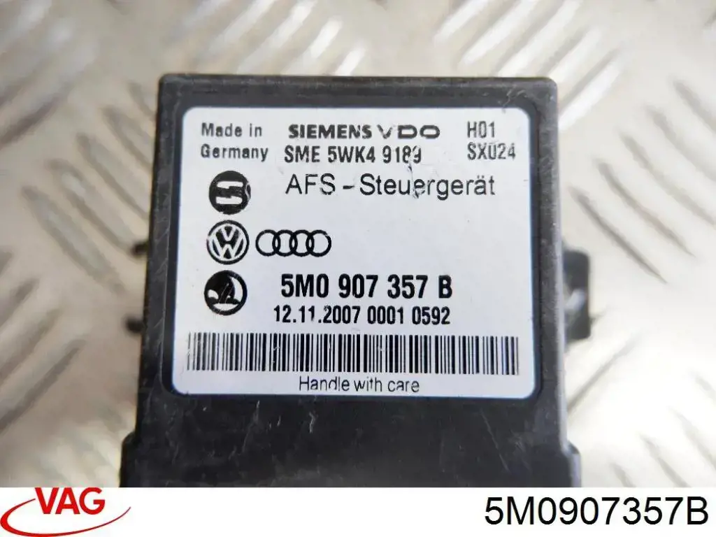 Модуль керування (ЕБК) адаптивного освітлення 5M0907357B VAG