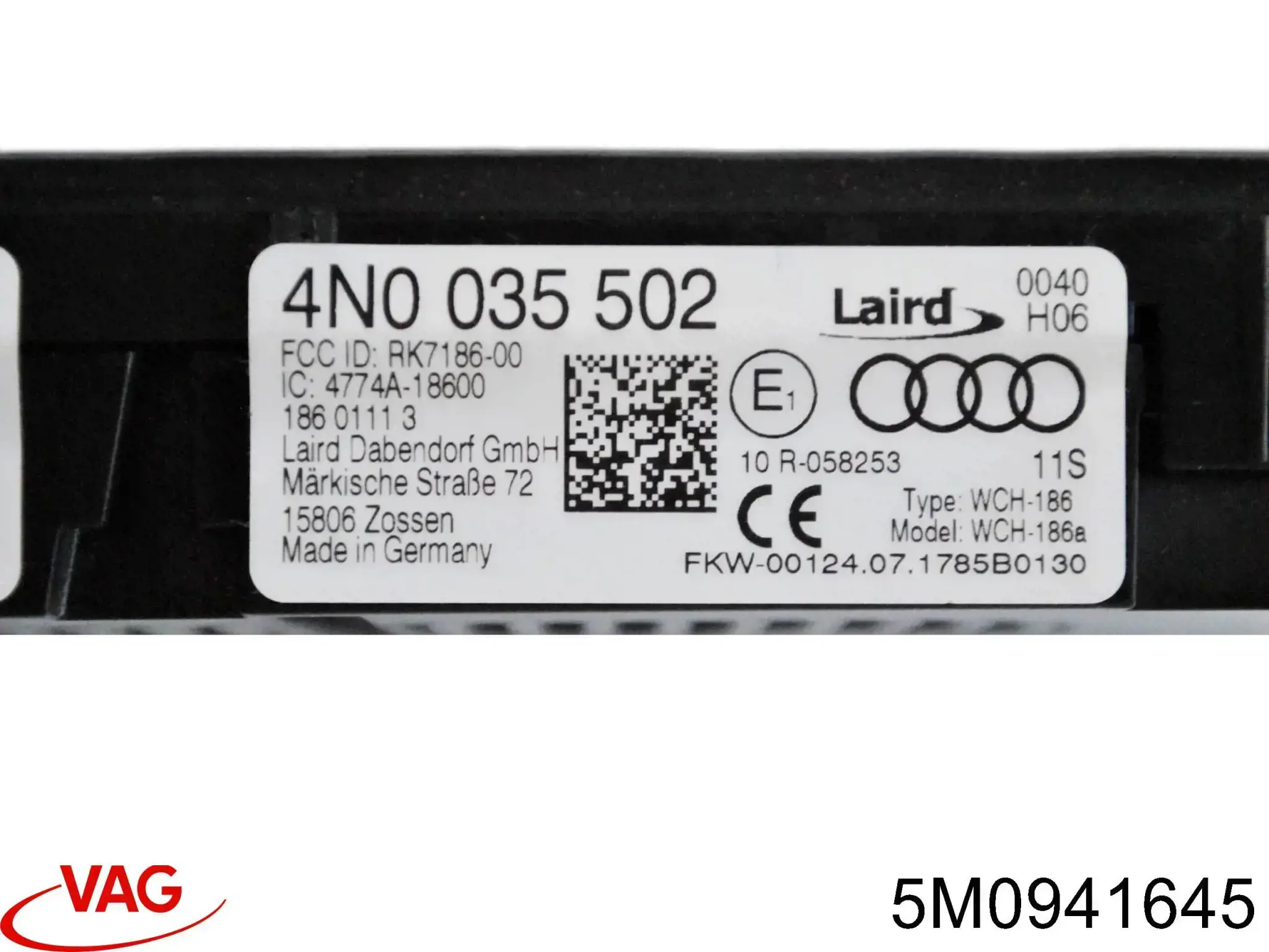 Цоколь лампи в фару 3T0941003 VAG