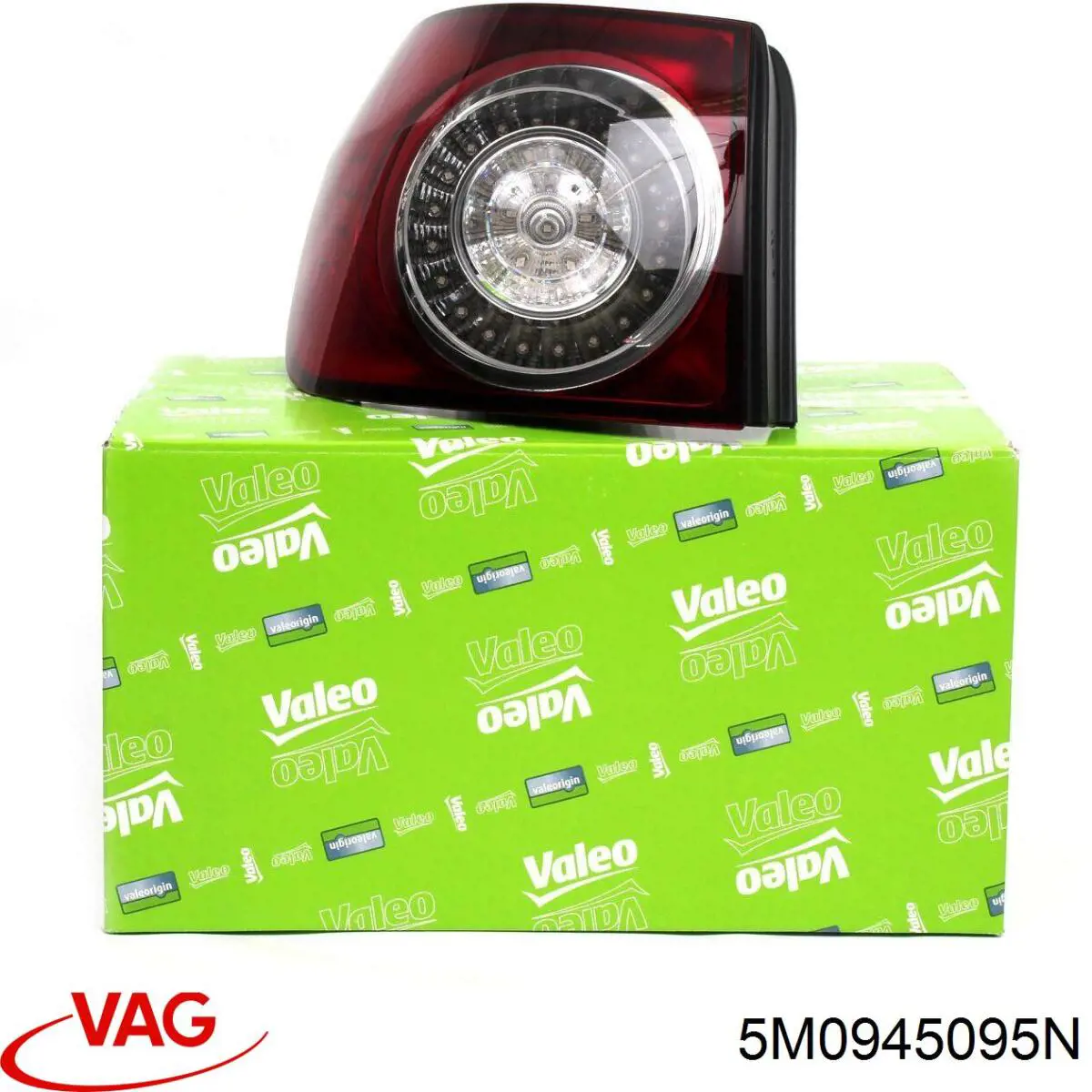 Задня ліва зовнішня фара VAG 5M0945095N ціна, від 90.78 USD