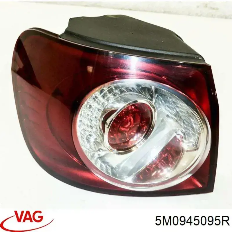 Задня ліва зовнішня фара VAG 5M0945095R ціна, від 105.56 USD