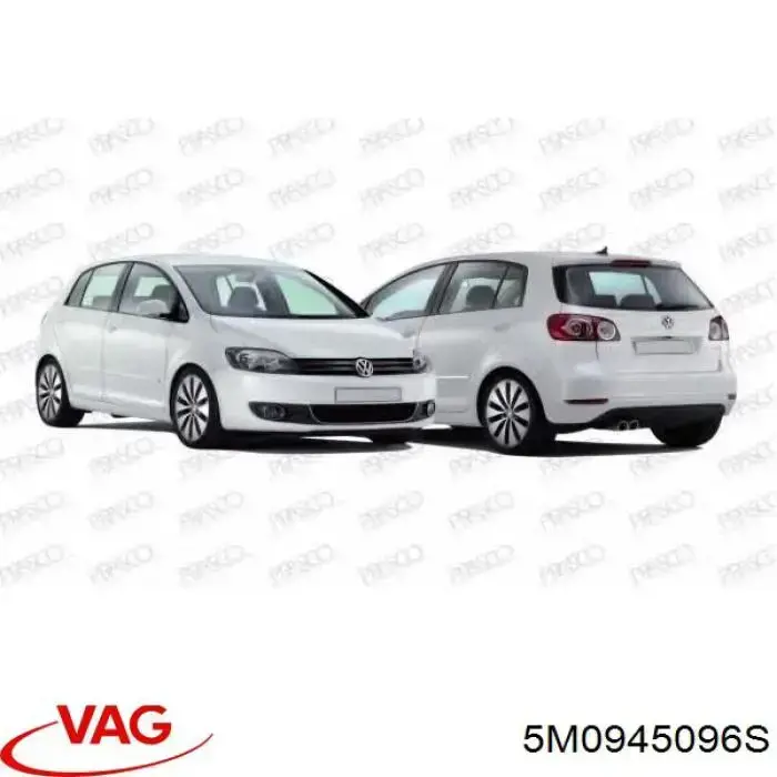 Задній правий зовнішній ліхтар VAG 5M0945096S ціна, від 100.00 USD