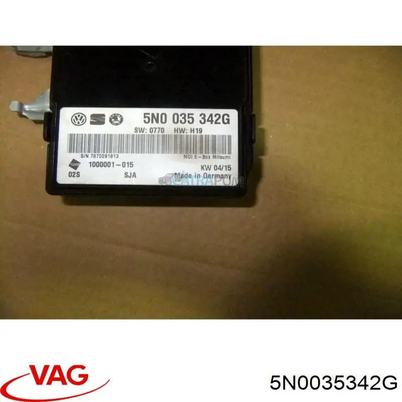 Блок керування мультимедійний VAG 5N0035342G ціна, від 6.60 USD