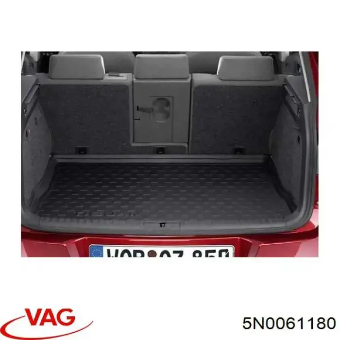 Килимок багажного відсіку VAG 5N0061180 ціна, від 49.38 USD