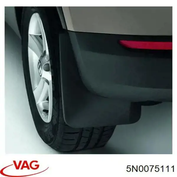 Купити 5N0075111 VAG Бризковики передніх коліс