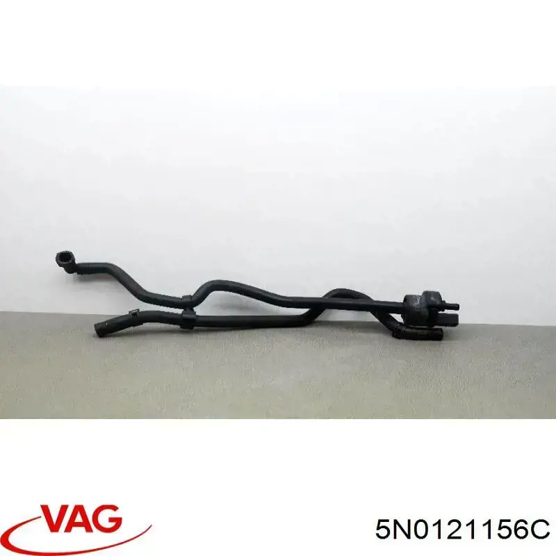 Купити 5N0121156C VAG Шланг/патрубок радіатора охолодження, нижній