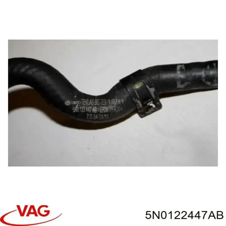 Шланг/патрубок системи охолодження VAG 5N0122447AB ціна, від 26.90 USD