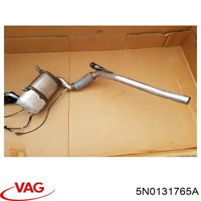 Фільтр системи відпрацьованих газів VAG 5N0131765A ціна, від 215.38 USD