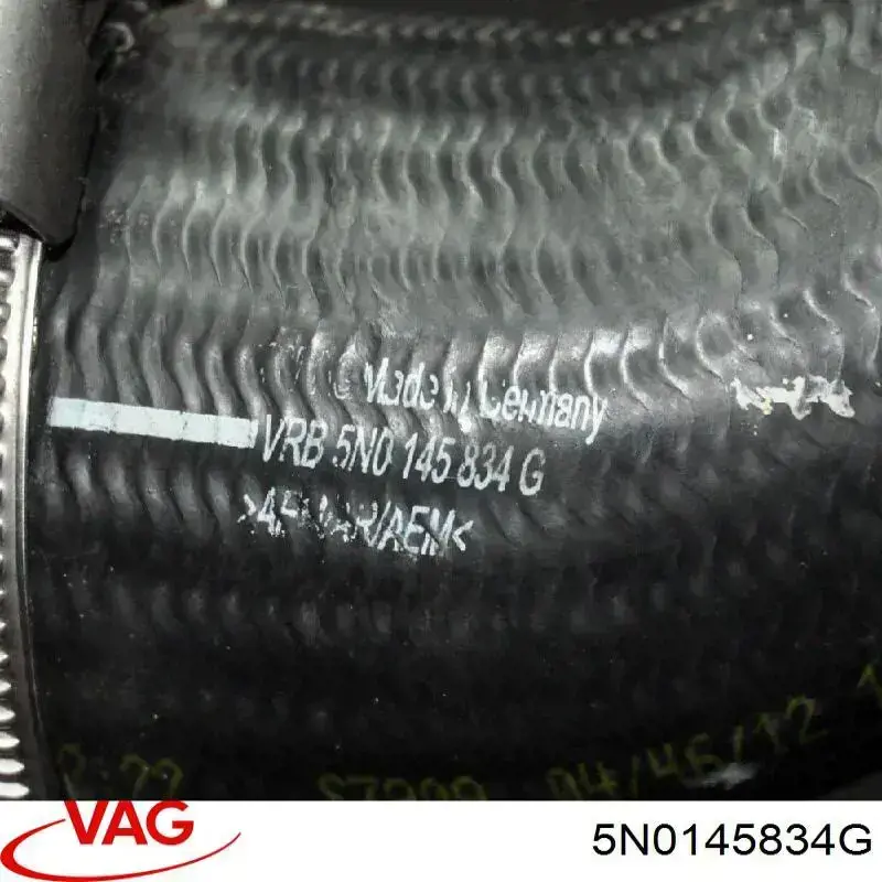 Шланг/патрубок интеркуллера VAG 5N0145834G ціна, від 19.00 USD