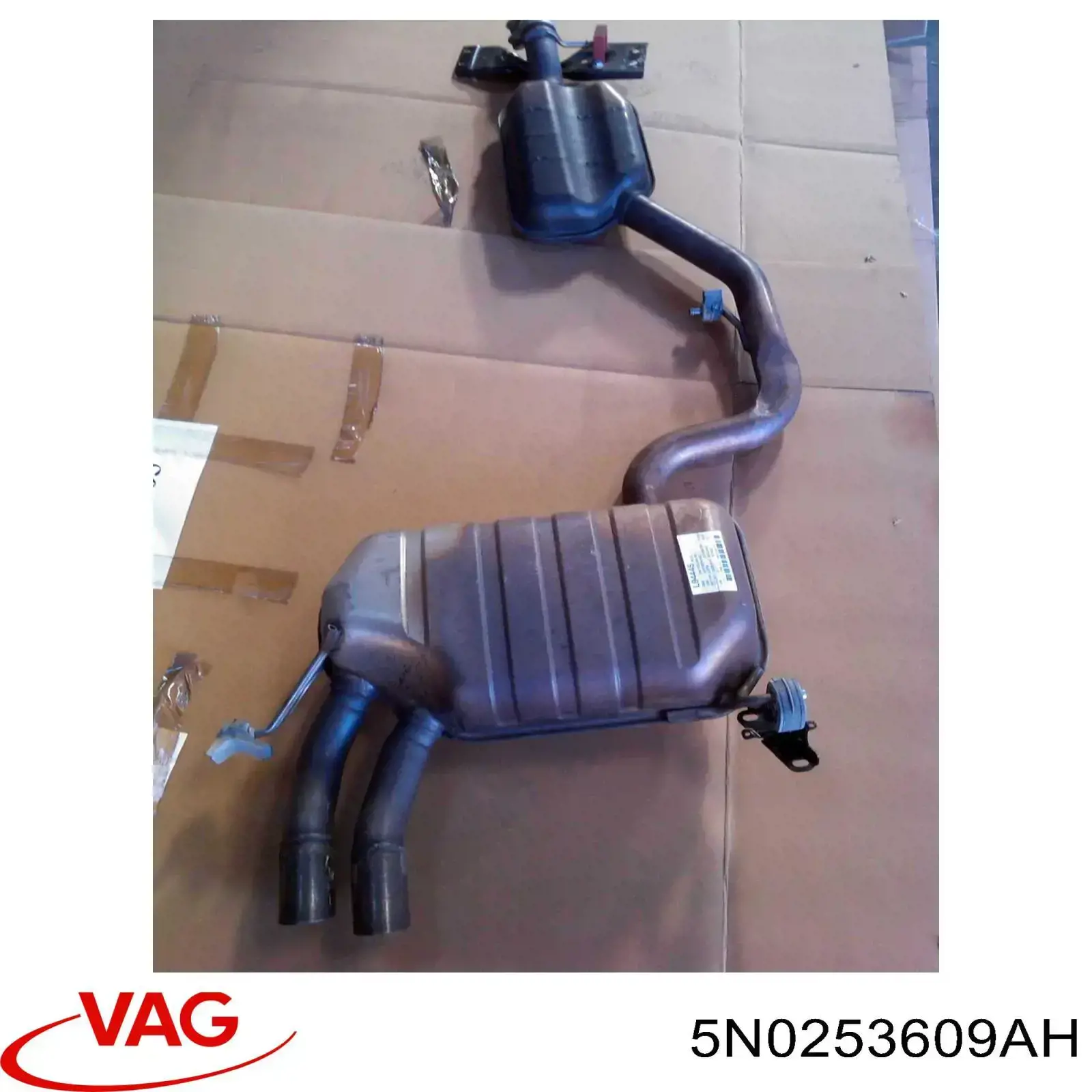 Вихлопна труба VAG 5N0253609AH ціна, від 253.39 USD