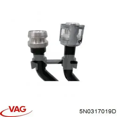 Радіатор охолодження, АКПП VAG 5N0317019D ціна, від 82.33 USD