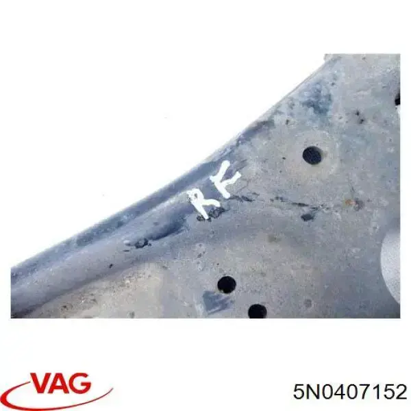 Важіль передньої підвіски нижній, правий VAG 5N0407152 ціна, від 25.31 USD