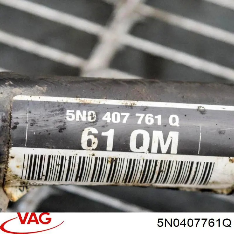 Піввісь передня ліва VAG 5N0407761S