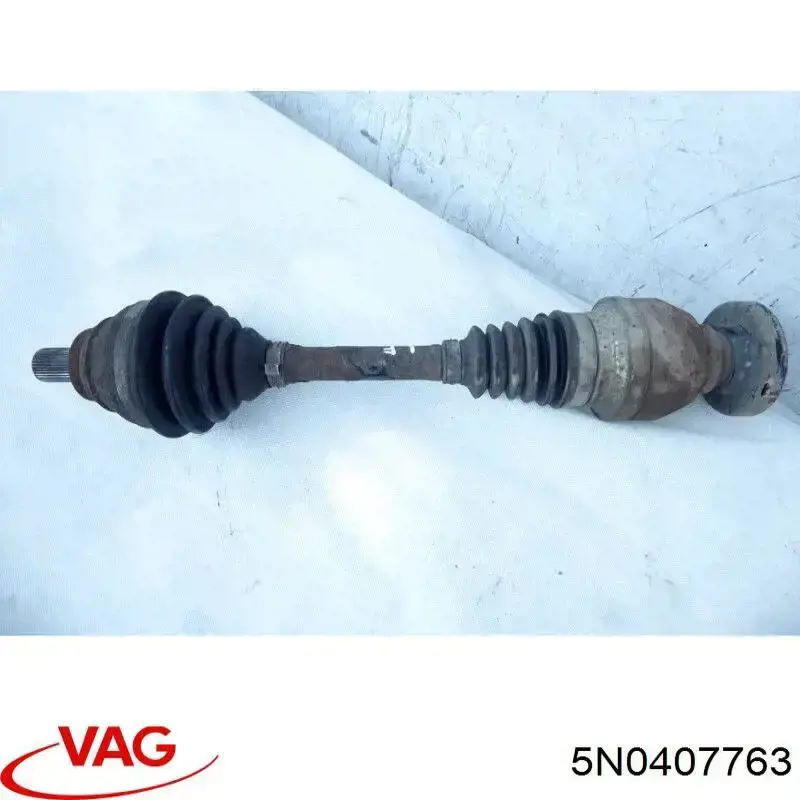 Привід передній лівий VAG 5N0407761S ціна, від 103.64 USD