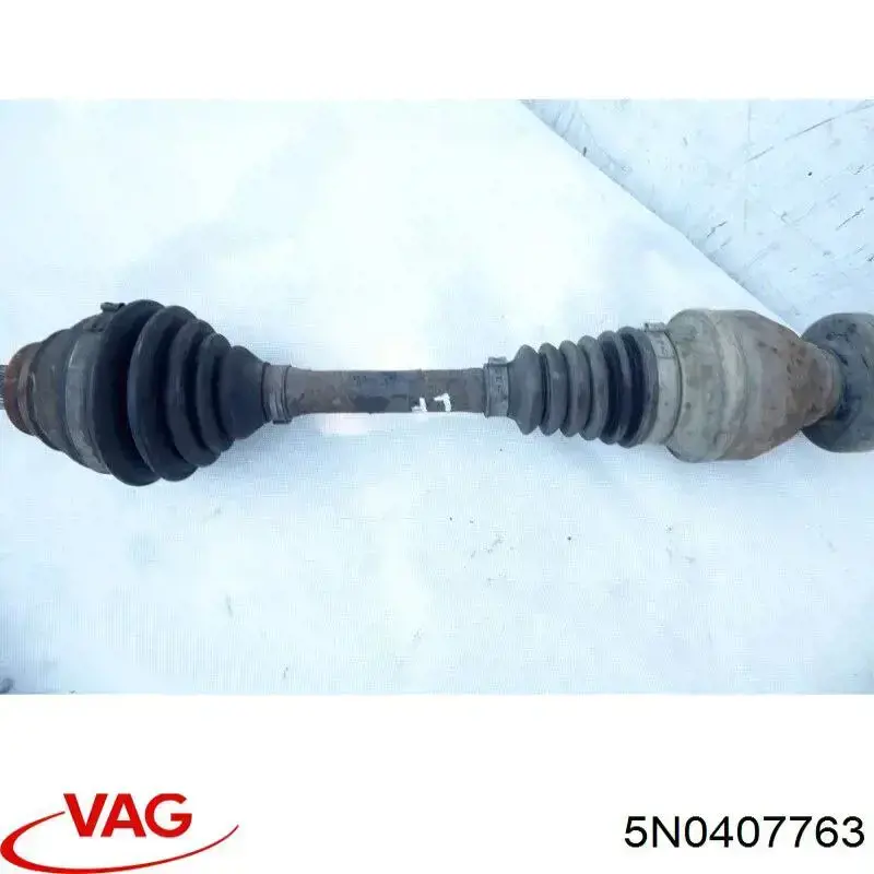 Купити 5N0407761S VAG Ліва піввісь