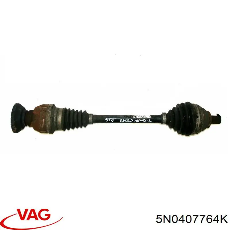 5N0407764K VAG Привід передній правий