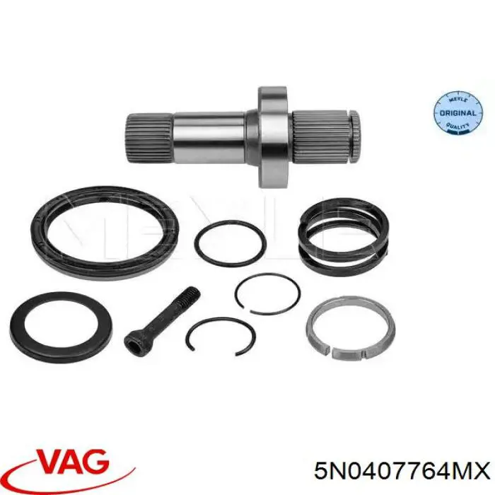 Піввісь передня, права GKN-Spidan 25581 ціна, від 88.27 USD
