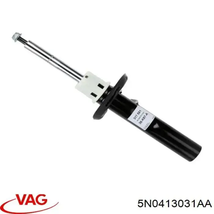 Стойка амортизатора передняя VAG 5N0413031AA ціна, від 54.57 USD
