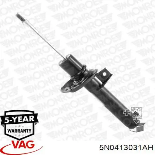 Стойка амортизатора передняя VAG 5N0413031AH ціна, від 43.61 USD