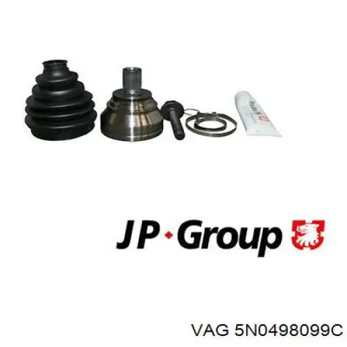 Купити 5N0498099C VAG Шарнір приводу зовнішній