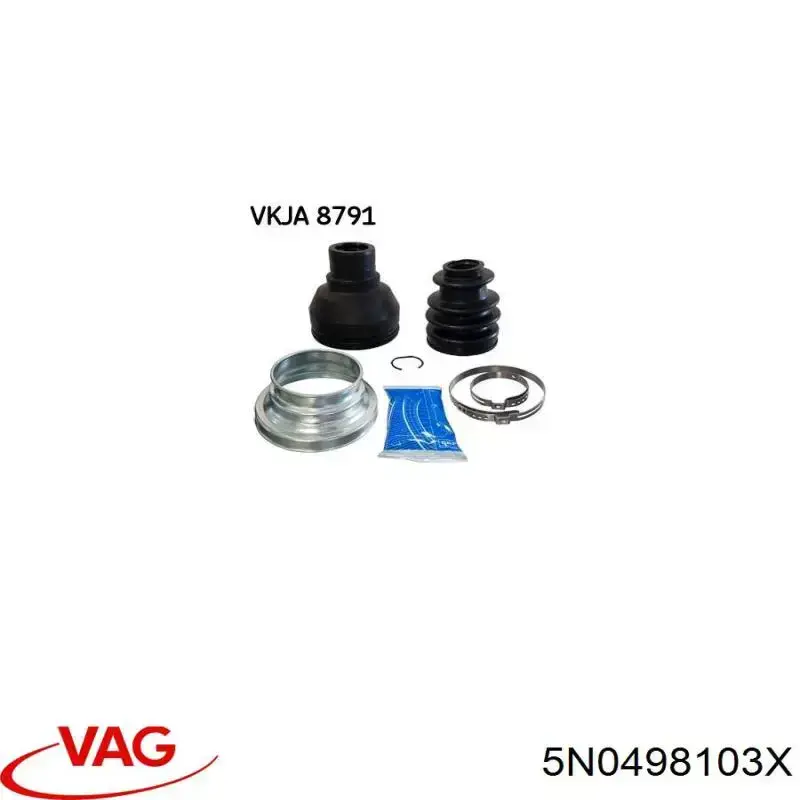 ШРКШ внутрішній, передній, лівий VAG 5N0498103X ціна, від 42.00 USD