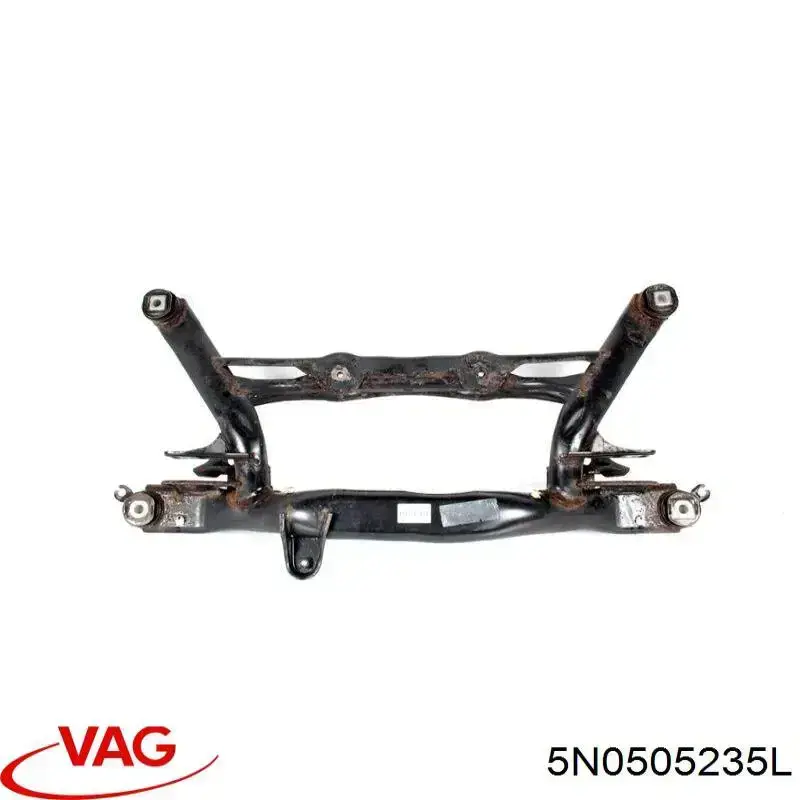 Балка задньої підвіски поперечна VAG 5N0505235L ціна, від 88.69 USD