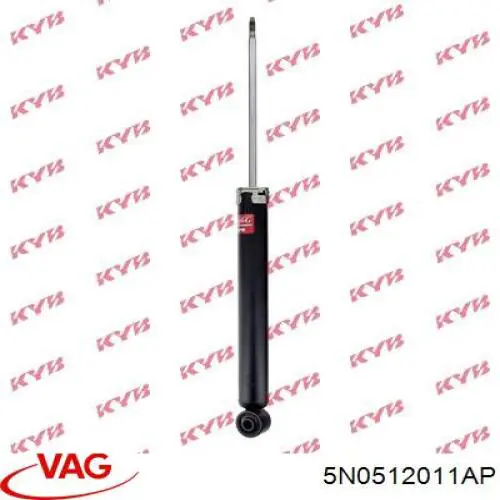 Амортизатор задній VAG 5N0512011AP ціна, від 31.64 USD