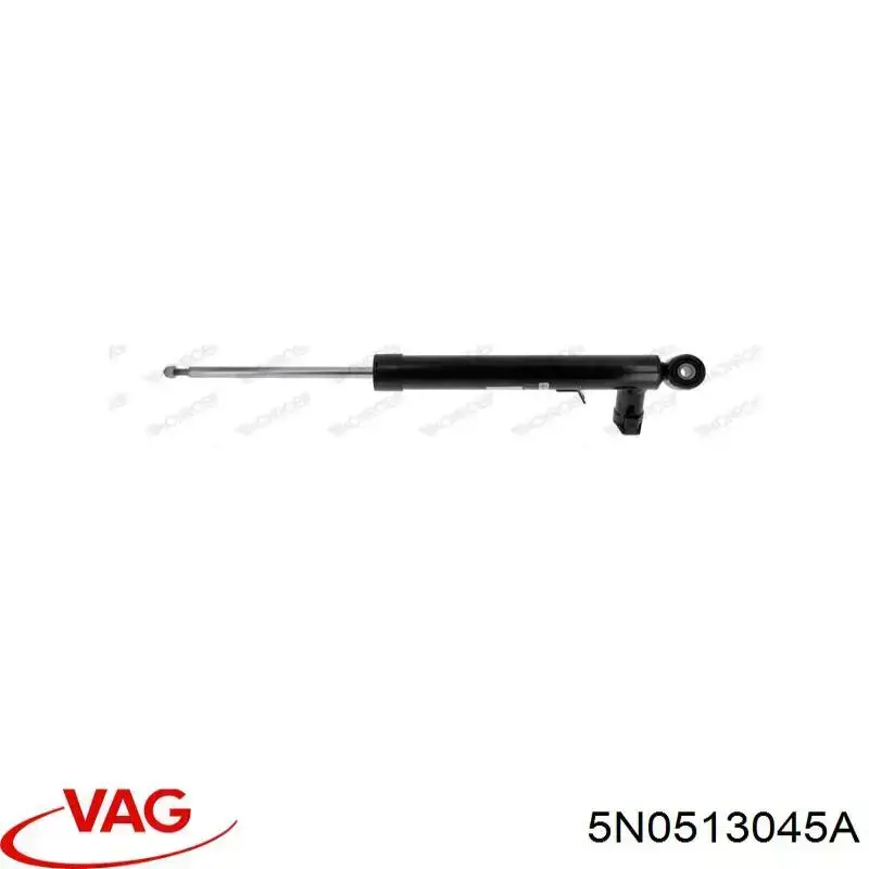 Амортизатор задній, правий VAG 5N0513045A ціна, від 236.15 USD
