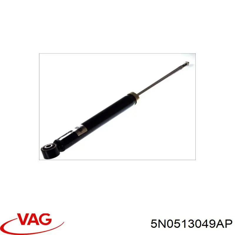 Купити 5N0513049AP VAG Стійка амортизатора задня