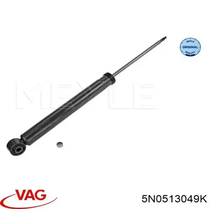 Купити 5N0513049K VAG Стійка амортизатора задня