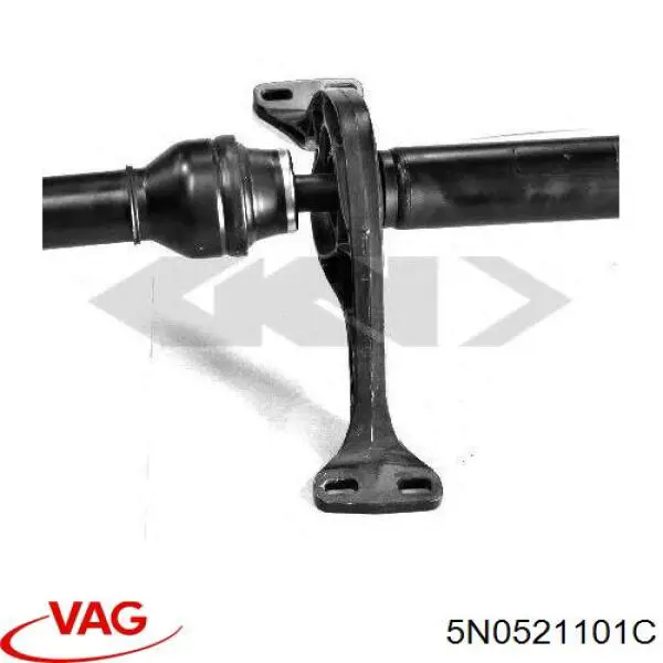 Вал карданний задній, у зборі VAG 5N0521101C ціна, від 215.34 USD
