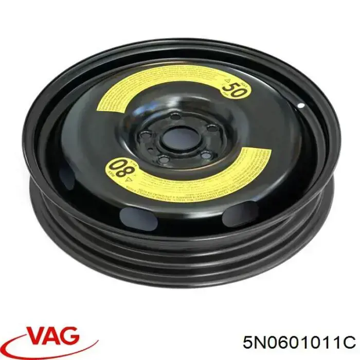 Докатка, аварійне запасне колесо VAG 5N0601011C ціна, від 125.71 USD