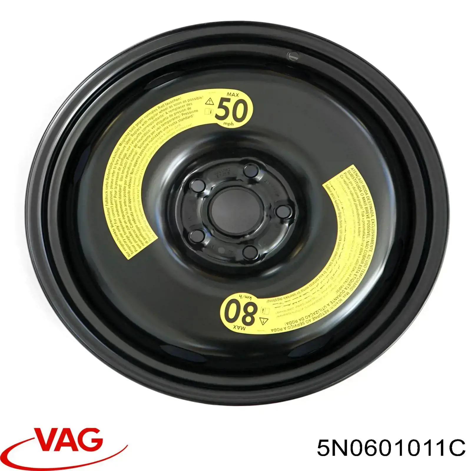 5N0601011C VAG Докатка, аварійне запасне колесо