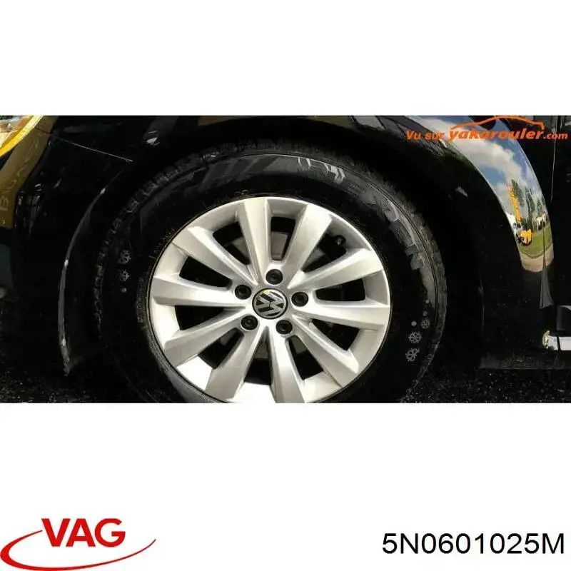 Купити 5N0601025M VAG Диски колісні литі (легкосплавні, титанові)